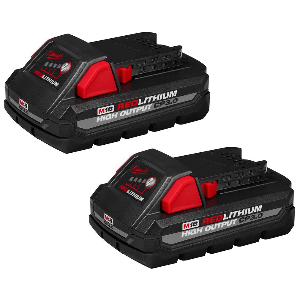 Milwaukee M18 REDLITHIUM HIGH OUTPUT CP3.0 Battery 2 Pack 48-11-1837 from Milwaukee