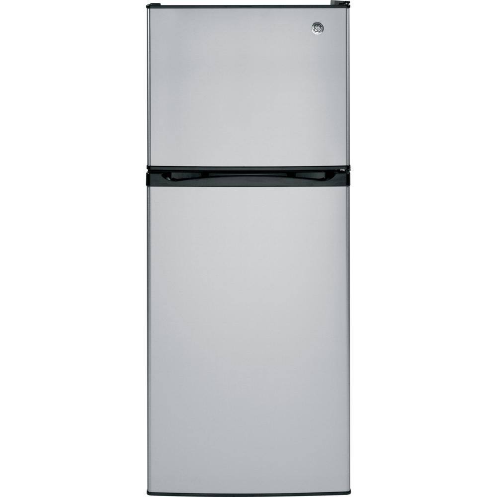 GE 11.6 cu. ft. Top Freezer Refrigerator in Stainless Steel ENERGY STAR GPE12FSKSB