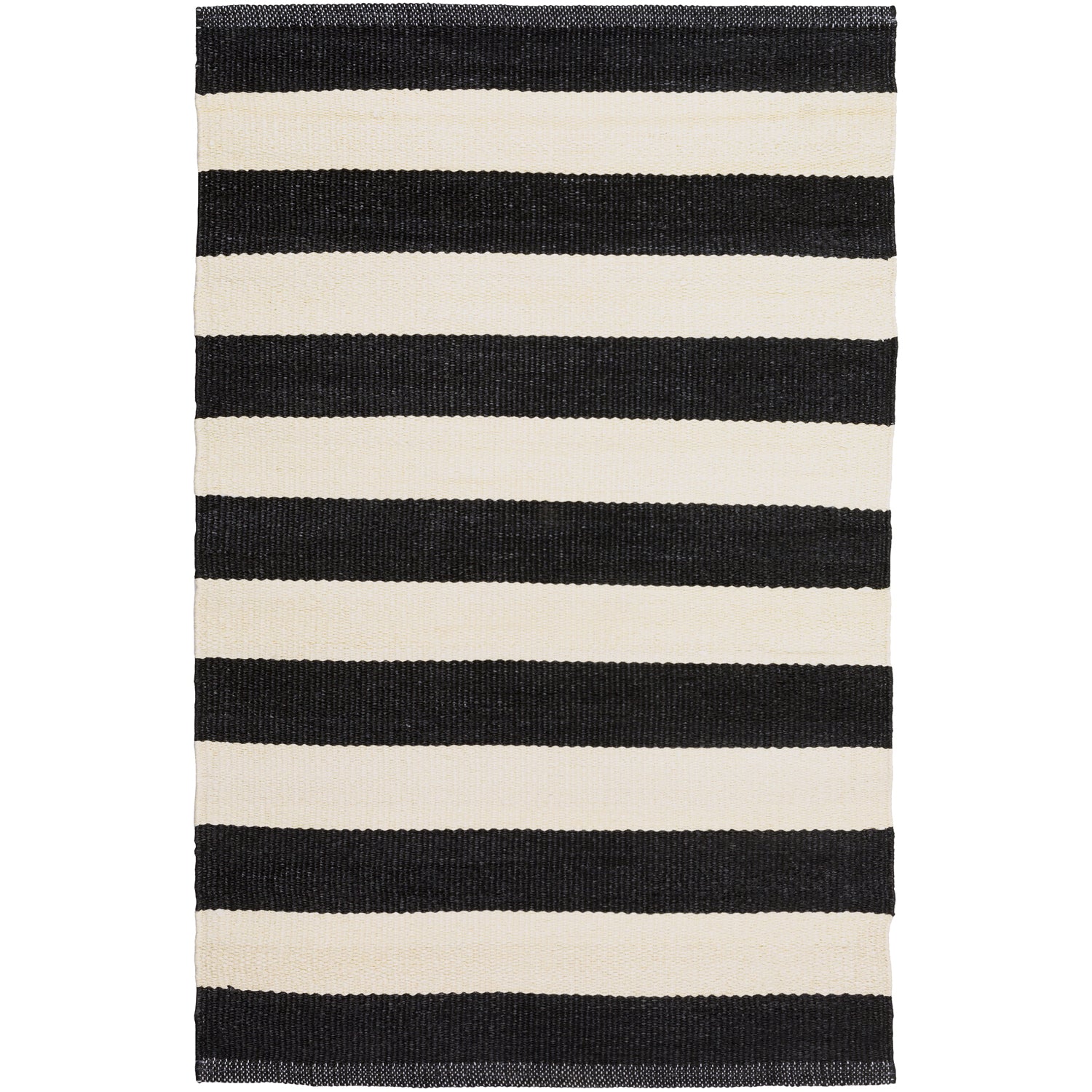 Picnic Outdoor Rug in Black & Cream