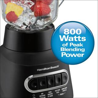 Hamilton Beach Power Elite 40 oz. 5-Speed Black Blender 58175