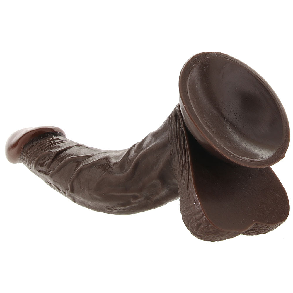 Real Skin Whoppers 8 Inch Dildo in Brown