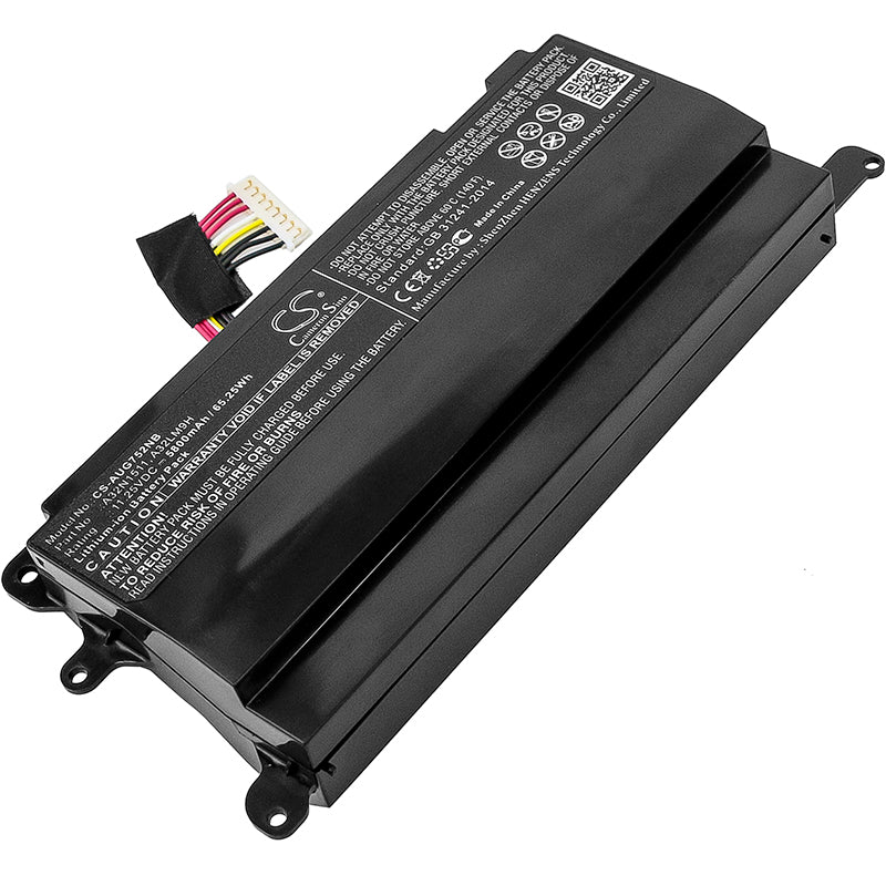 Asus G752V G752VL G752VL1A G752VL2A G752VLBHI7N Replacement Battery BatteryClerkcom Laptop and Notebook