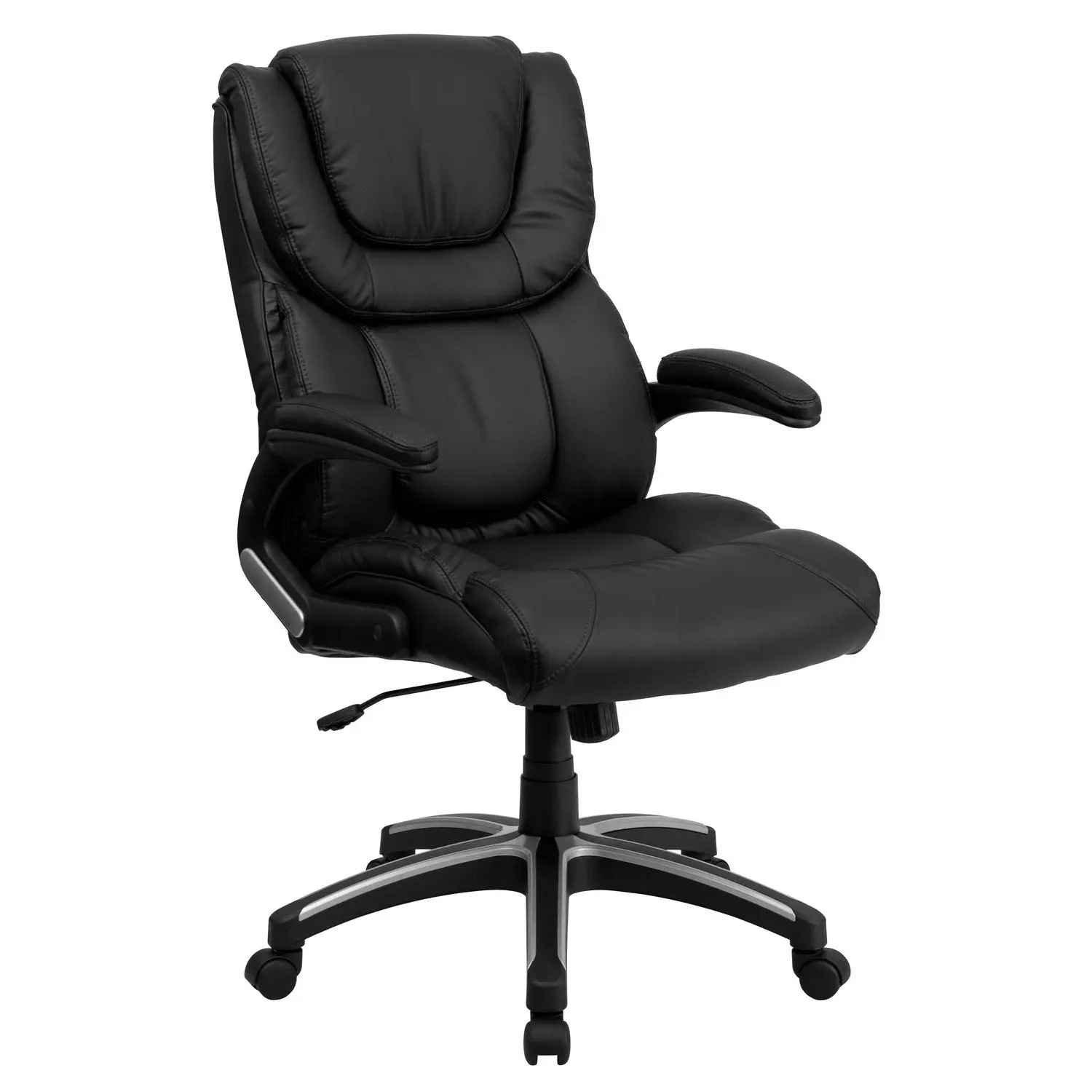 Black Leather Office Chair