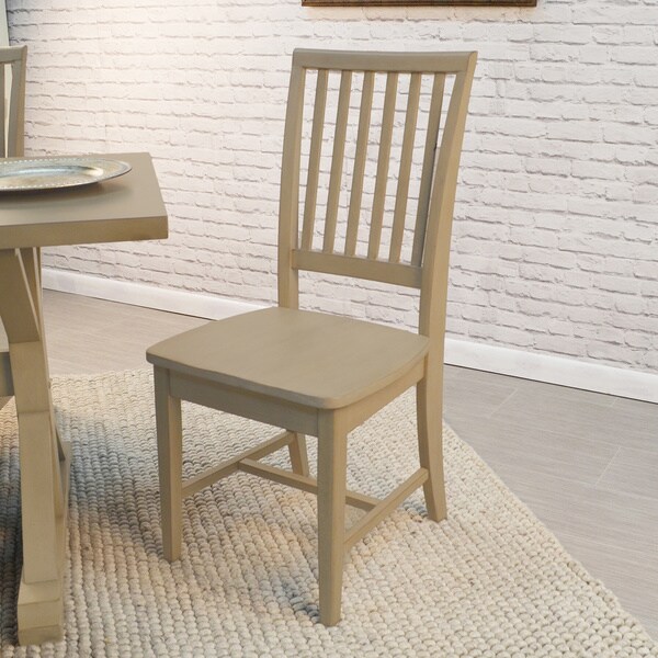 Perry Mission-style Hardwood Dining Chair