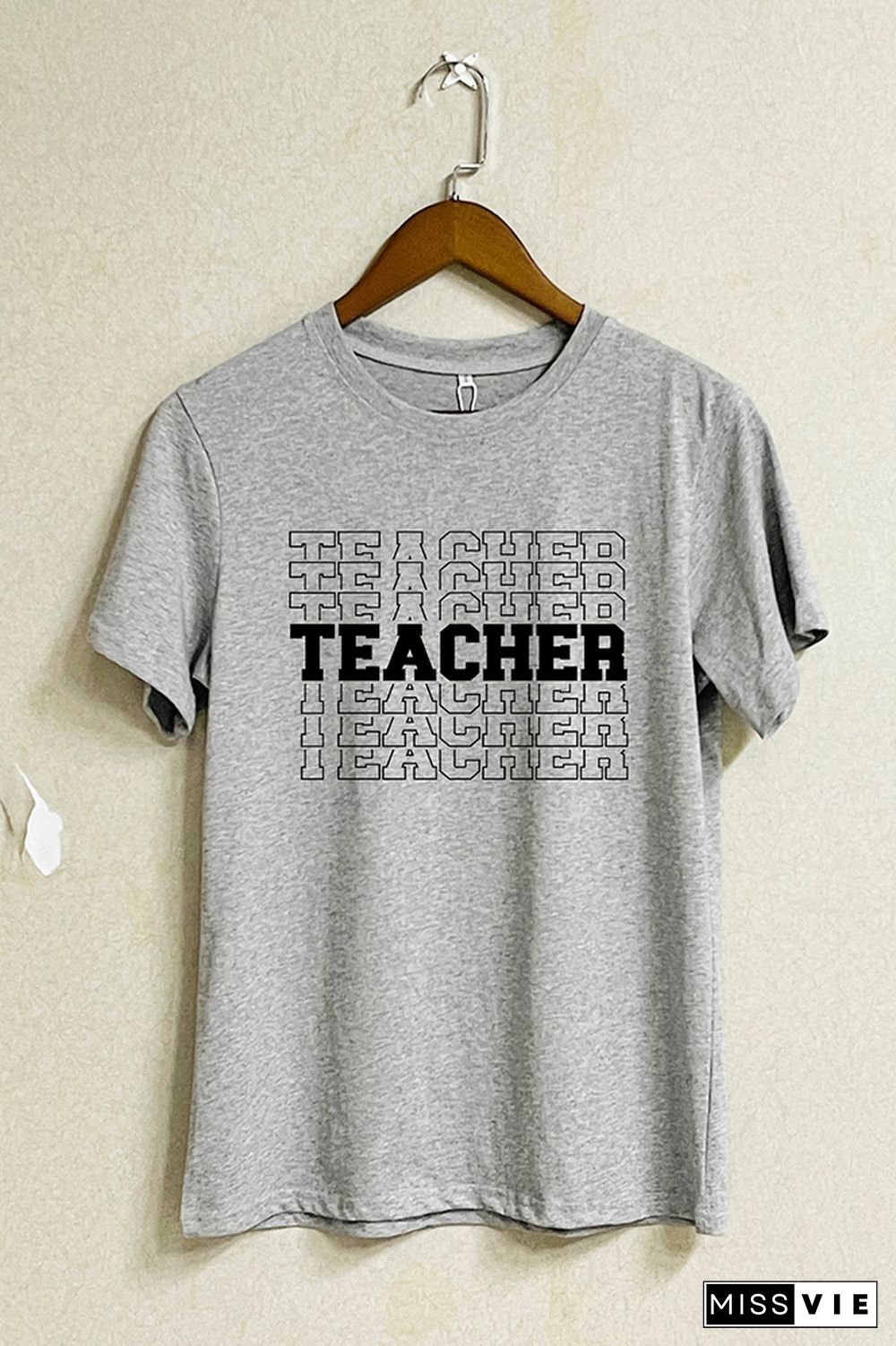 Teacher Short Sleeve Graphic Tee Wholesale