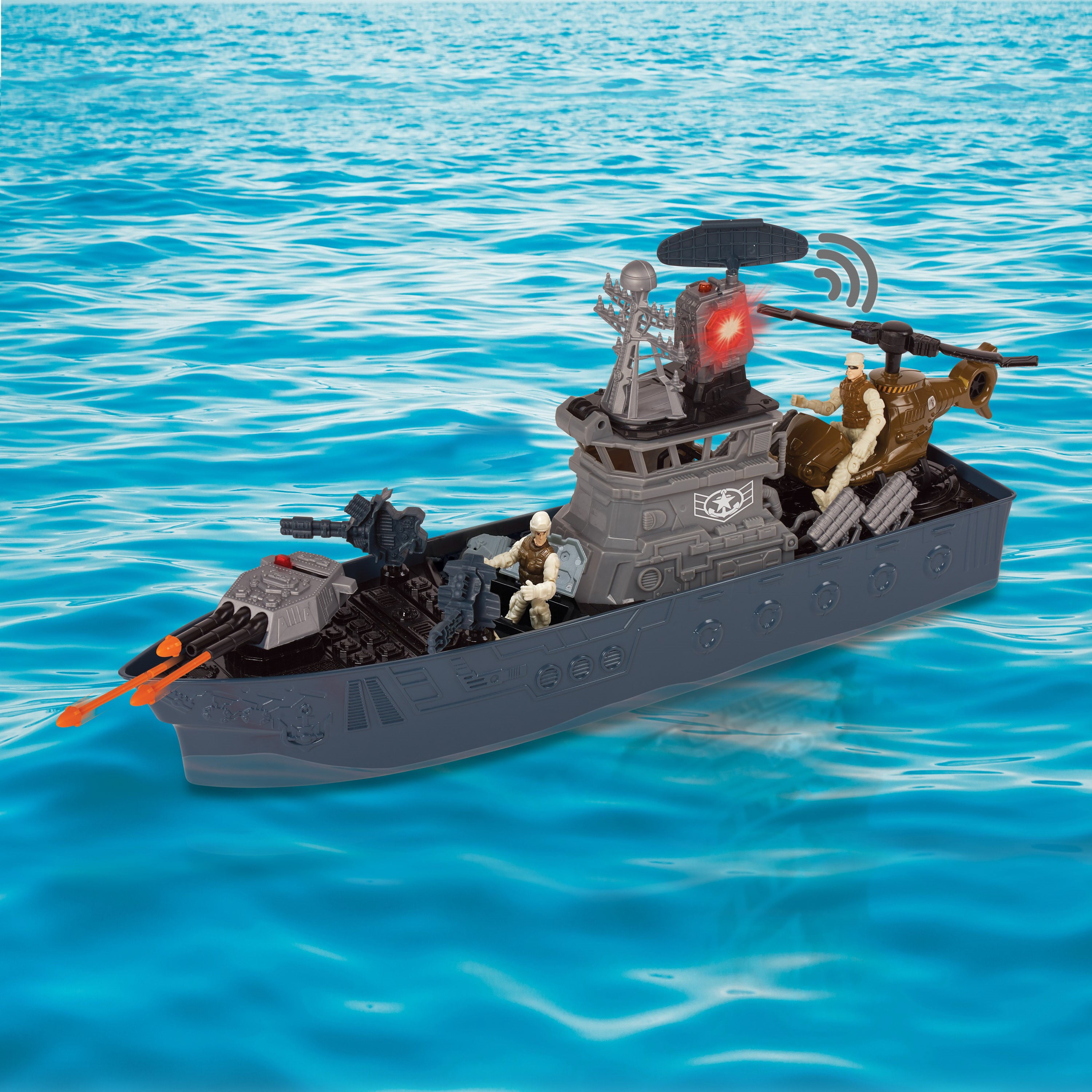Kid Connection Battle Ship Play Set， 39 Pieces