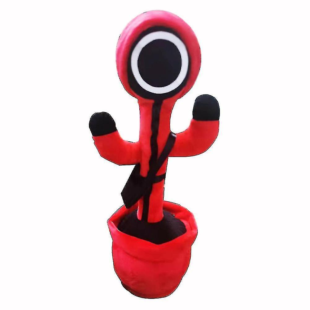 Compale Withcompale Withsquid Game Toy Doll Masked Little Red Man，squid Game Doll Triangular