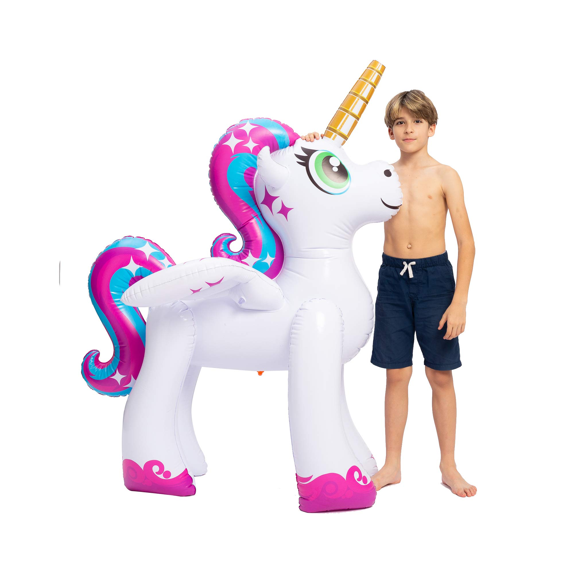 Clearance - Inflatable Rainbow Unicorn Yard Sprinkler