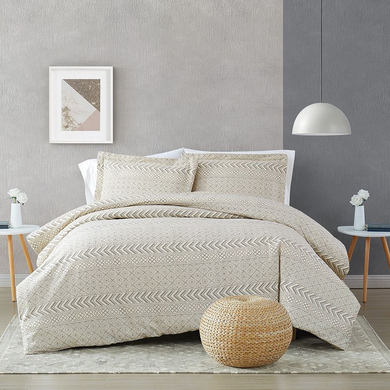 Brooklyn Loom Chase Duvet Cover Set with Shams