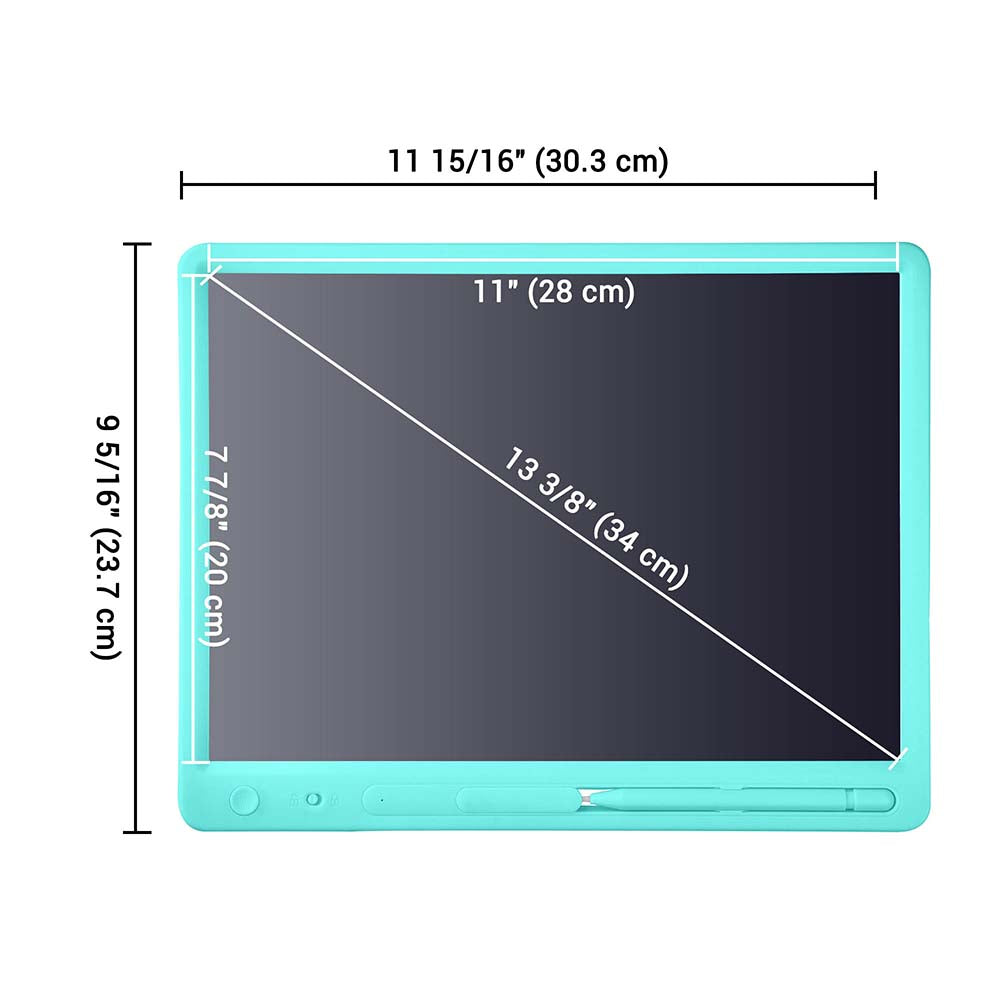 Yescom 15in LCD eWriting Tablet Colorful Screen Electronic Notepad