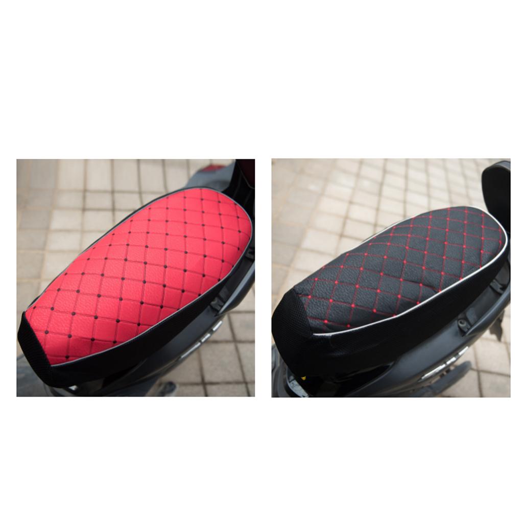 Breathable Seat Cushion Protective Cover For Electric Car Scooter Bck - XL