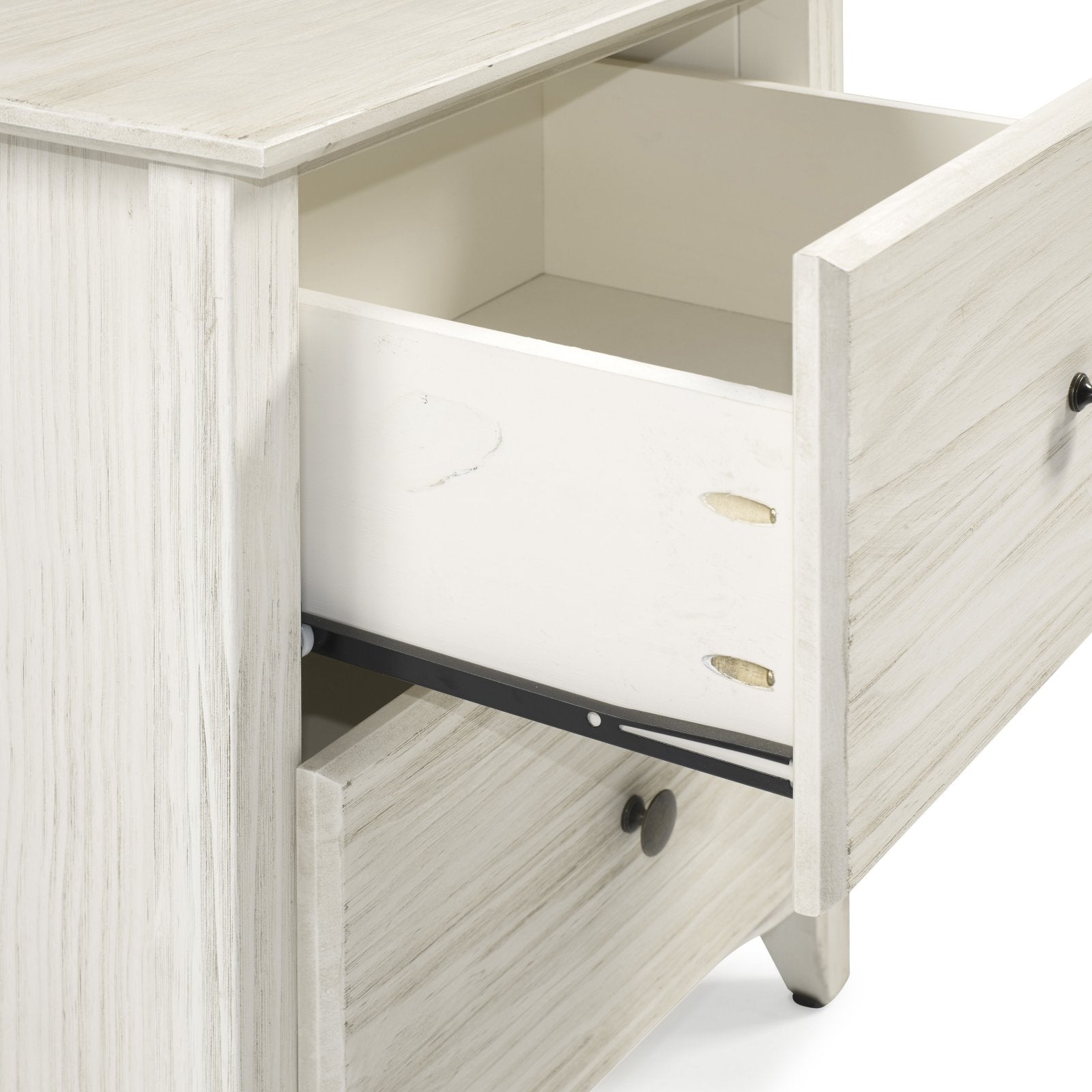 Camaflexi Shaker Style 2 Drawer Night Stand - Multiple Finishes