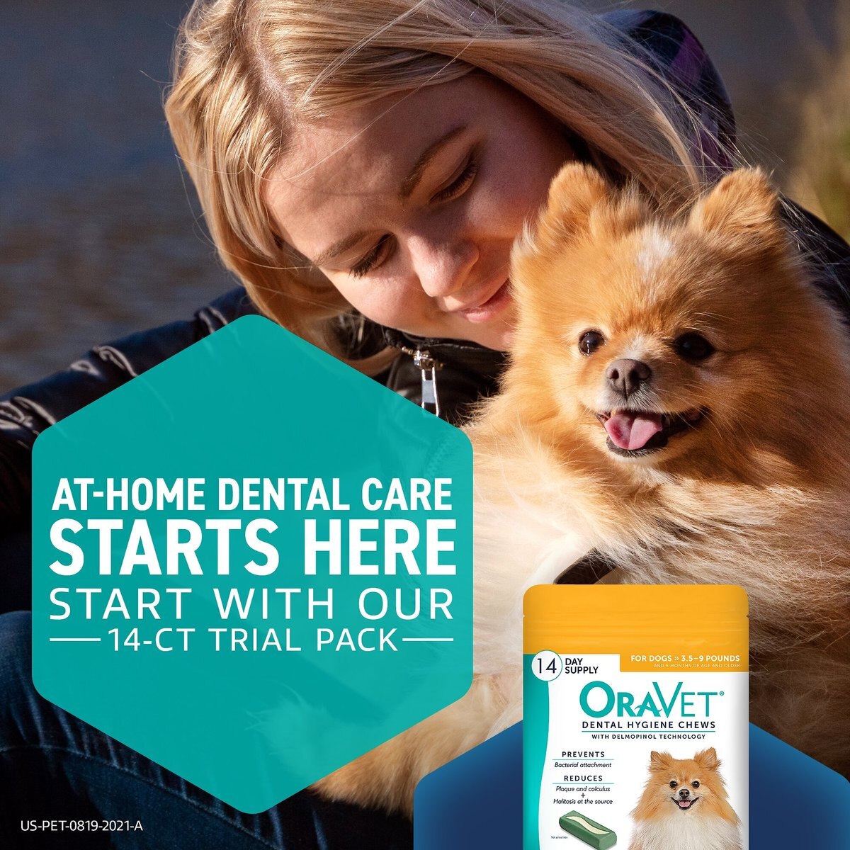 OraVet Hygiene Dental Chews for X-Small Dogs