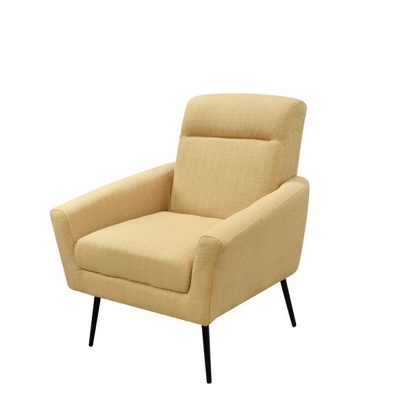 Modern Upholstered Fabric Accent Chair Living Room Leisure Armchair - 31Wx30Dx40H