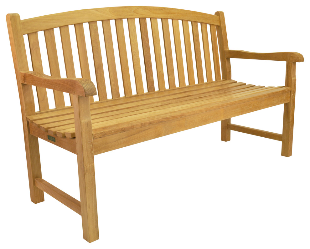 Chelsea 3 Seater Bench   Transitional   Outdoor Benches   by Tuff Hut  Houzz