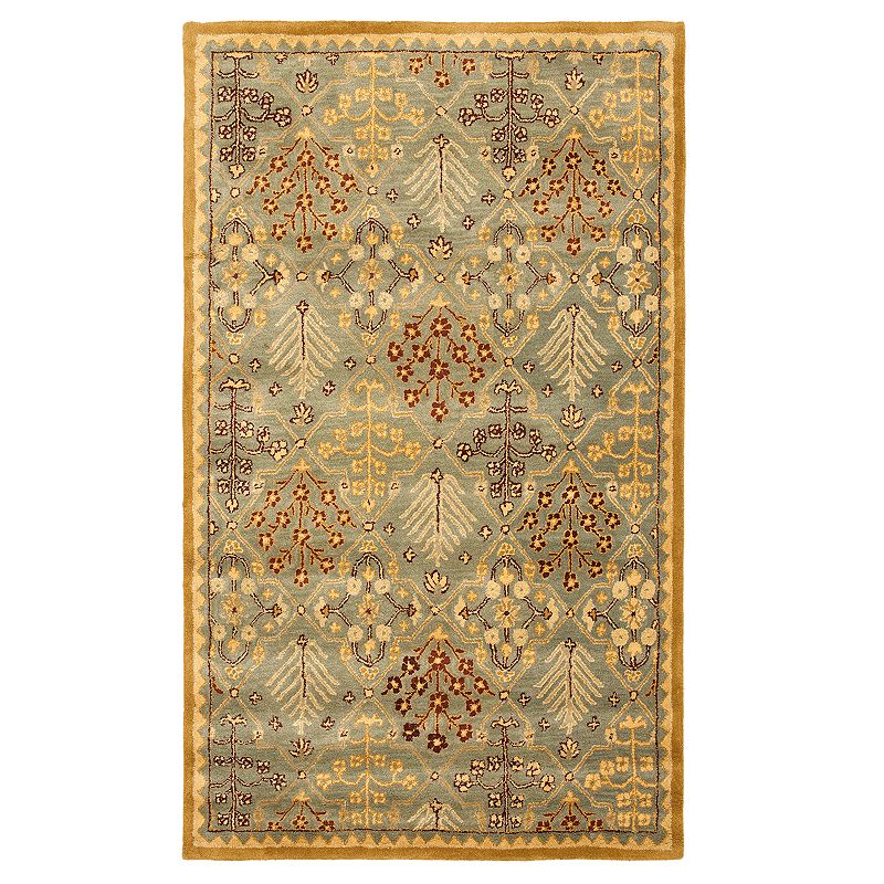 Safavieh Antiquity Samantha Framed Floral Wool Rug