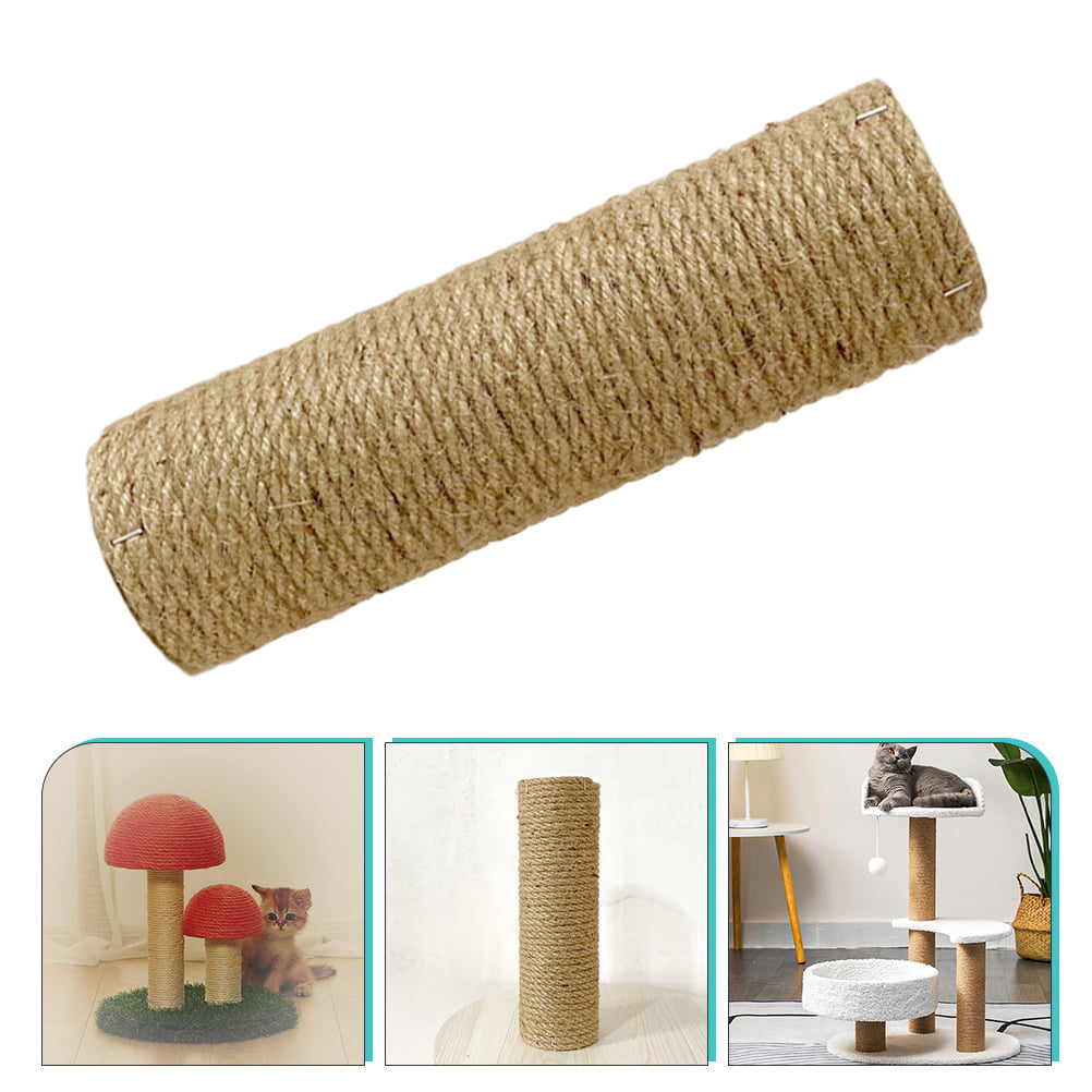 Hemoton Cat Scratching Post Hemp Rope Cat Climber Cat Tree Scratch Post Replacement