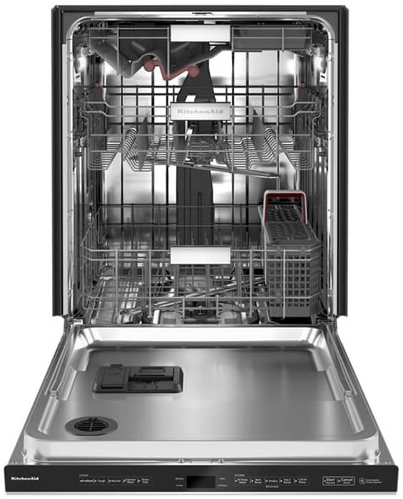 KitchenAid 24 Stainless Steel With PrintShield Dishwasher With FreeFlex Third Rack