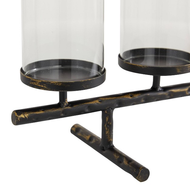 Metal Candelabra Black The Novogratz