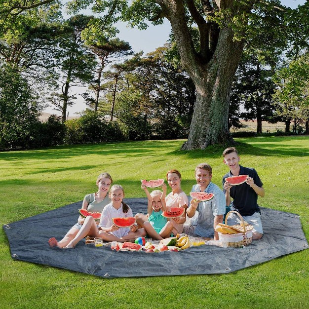 Waterproof Pe Tarp Floor Mat For Screen House Gazebo Alvantor