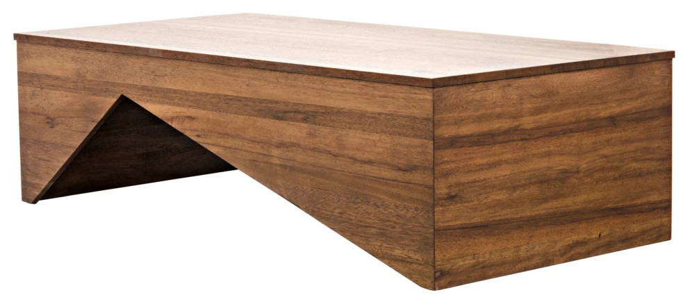 Vanya Coffee Table  Dark Walnut   Contemporary   Coffee Tables   by Rustic Home Furniture Deco  Houzz