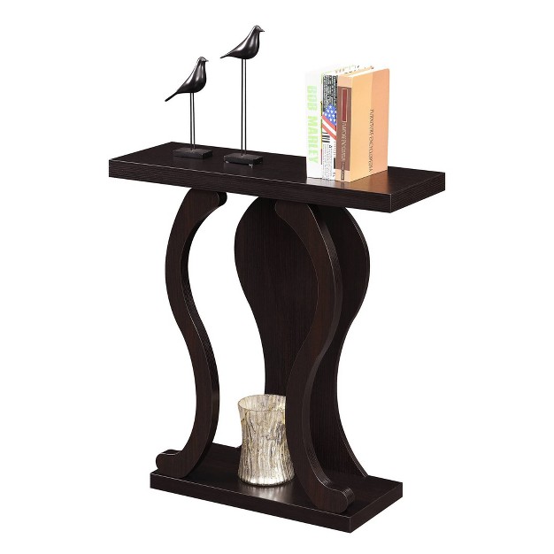 Newport Terry B Console Table With Shelf Breighton Home