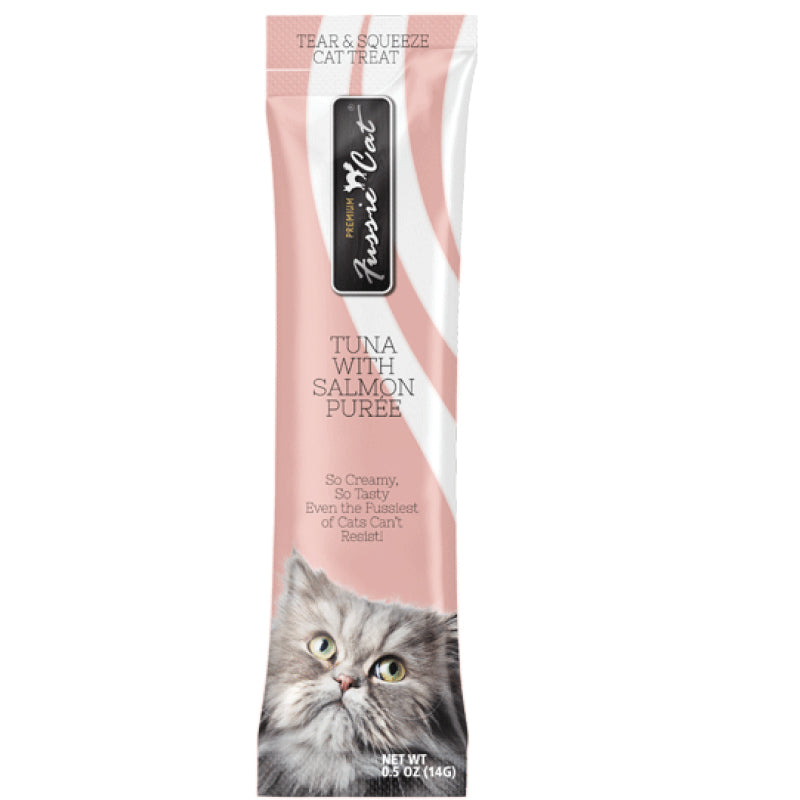 Fussie Cat Puree Tuna  Salmon Cat Treat