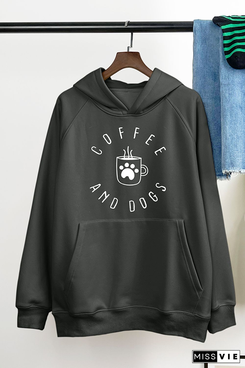 Coffee and Dogs Sweatshirt Wholesale