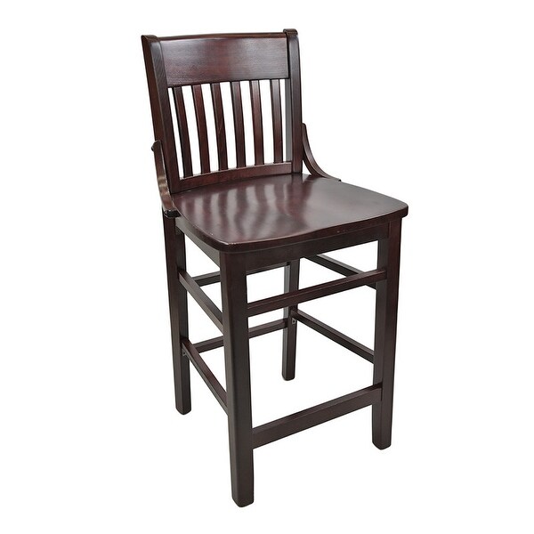 Beech Wood Library Counter Stool