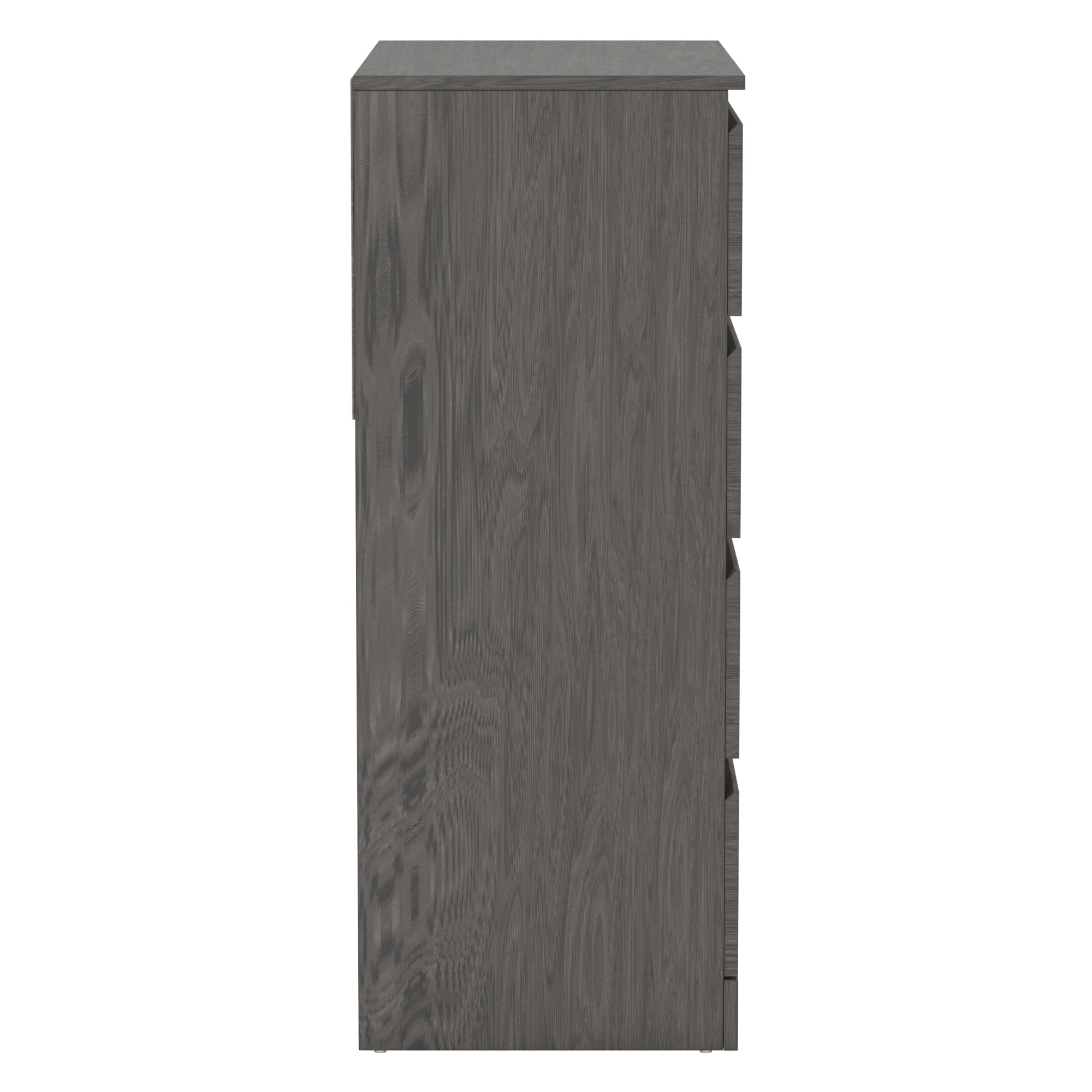 Brindle 4-Drawer Dresser, Gray Oak, by Hillsdale Living Essentials