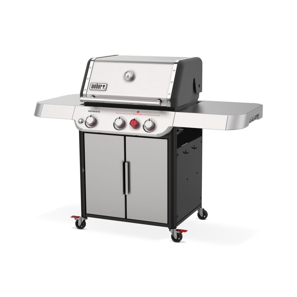 Weber Genesis S-325S Grill Liquid Propane 3 Burner Stainless Steel ;