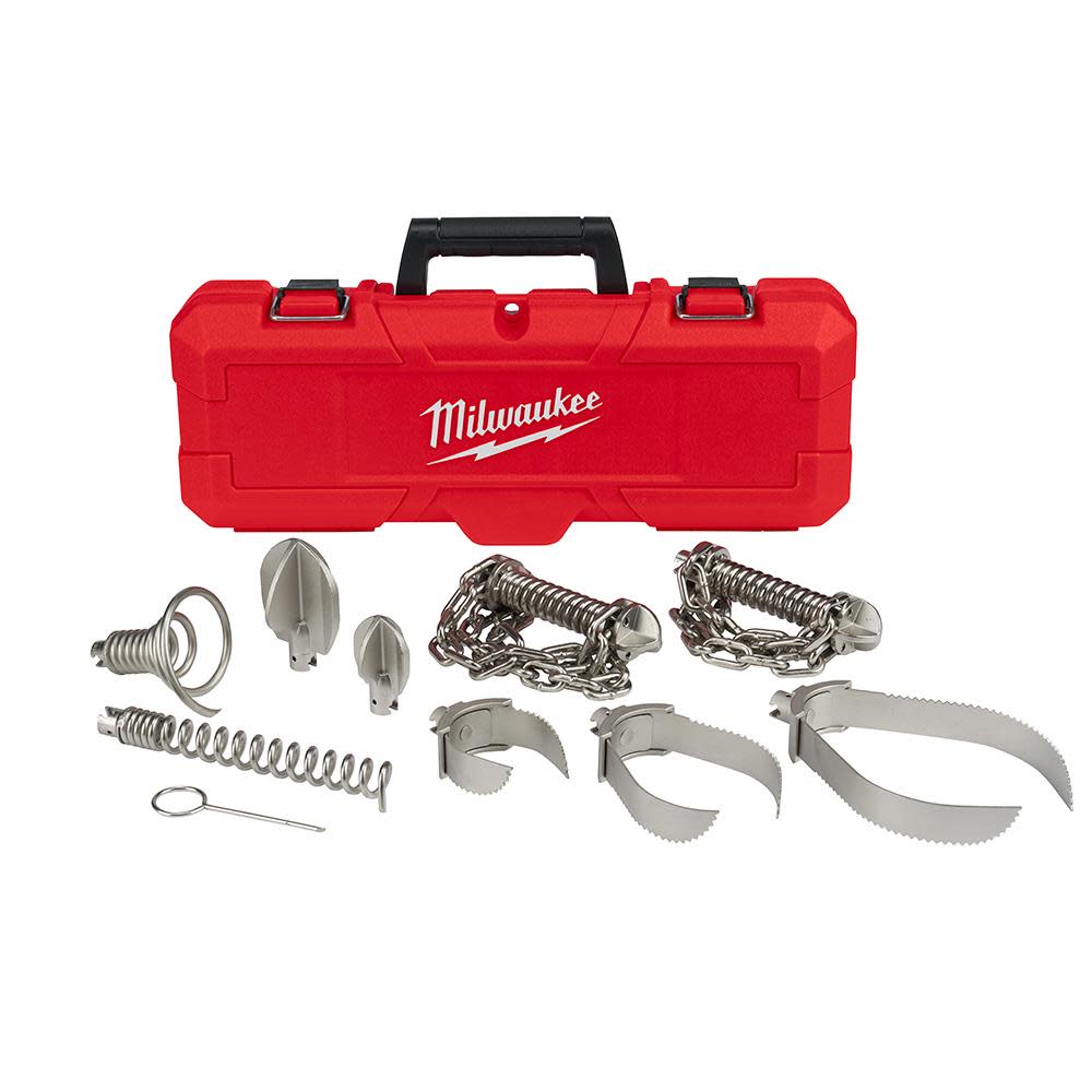 Milwaukee Head Attachment Kit For 1-1/4 Sectional Cable 48-53-4840 from Milwaukee