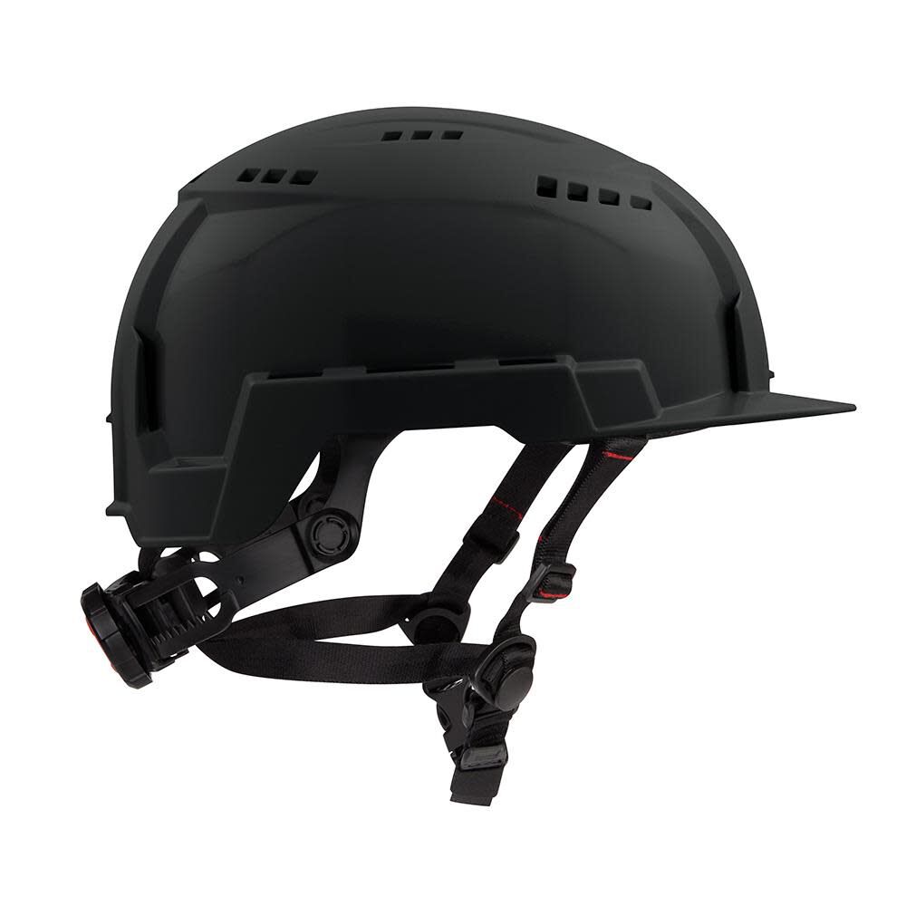 Milwaukee Black Front Brim Vented Helmet with BOLT Class C 48-73-1330 from Milwaukee