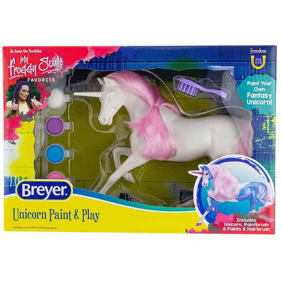 Breyer Unicorn Paint   Play 4236