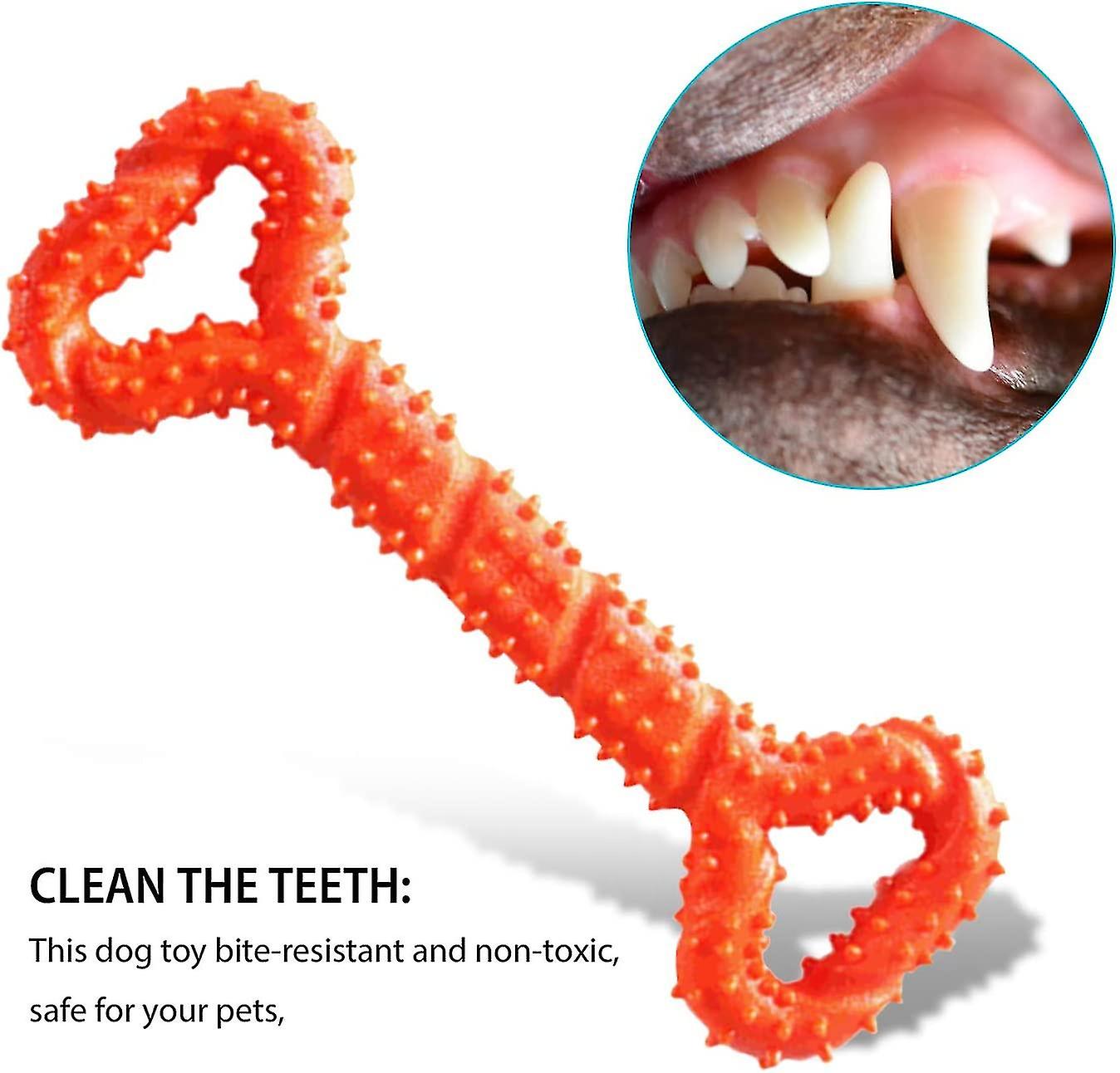 Dog Chew Toy Bone Solid Interactive  For Aggressive Chewers Large Dogs