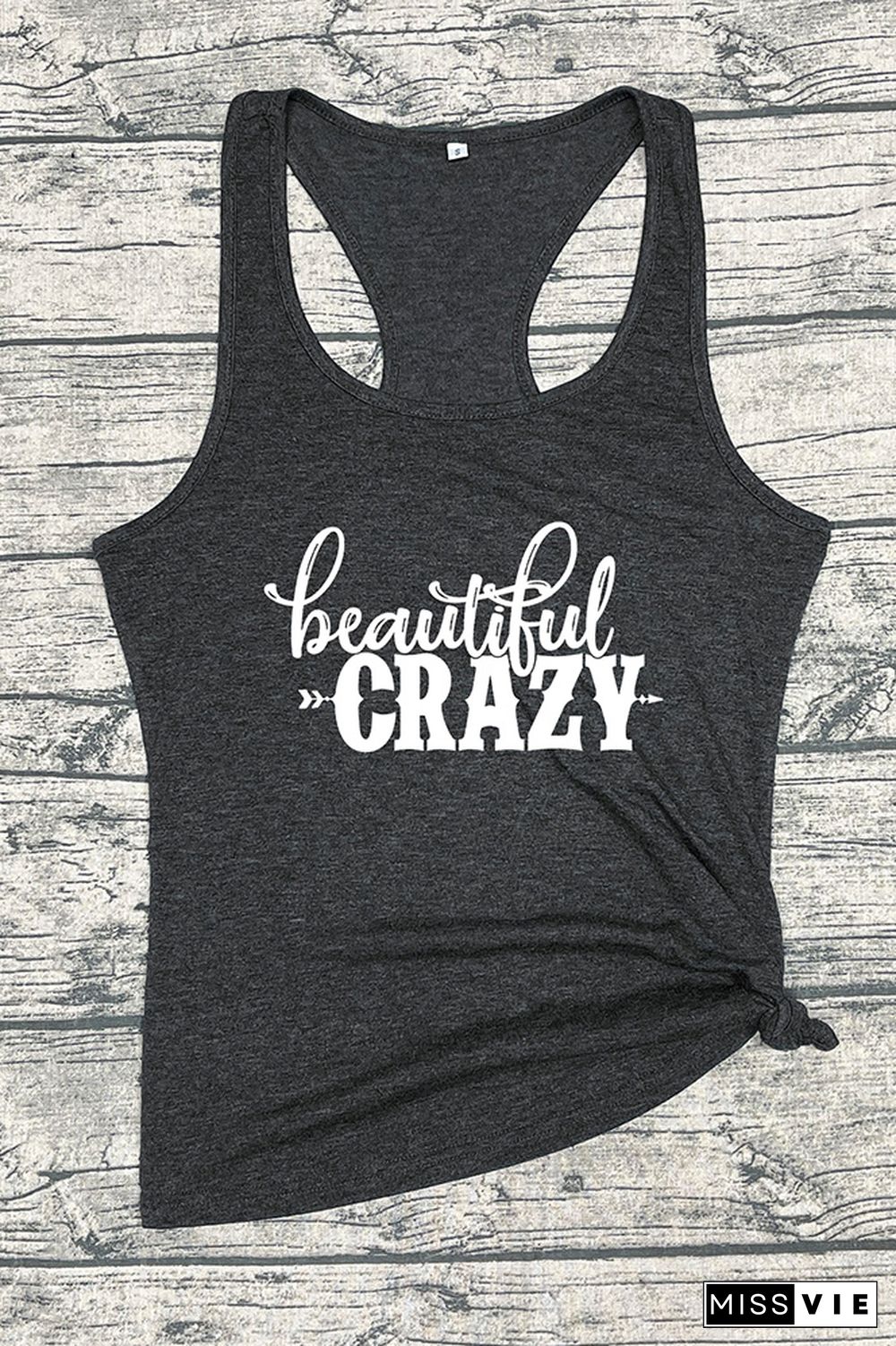 Beautiful Crazy Sleeveless Tank Top