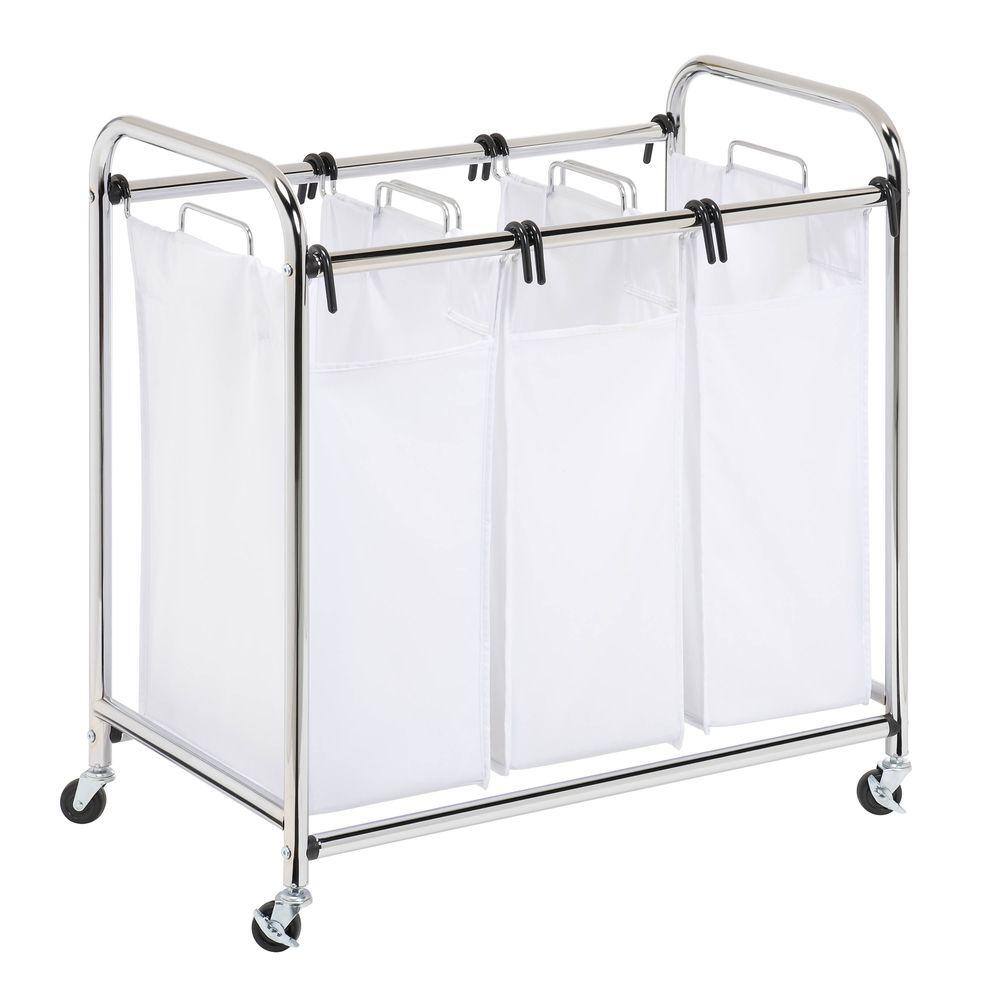 Honey-Can-Do Heavy Duty Triple Laundry Sorter SRT-01235