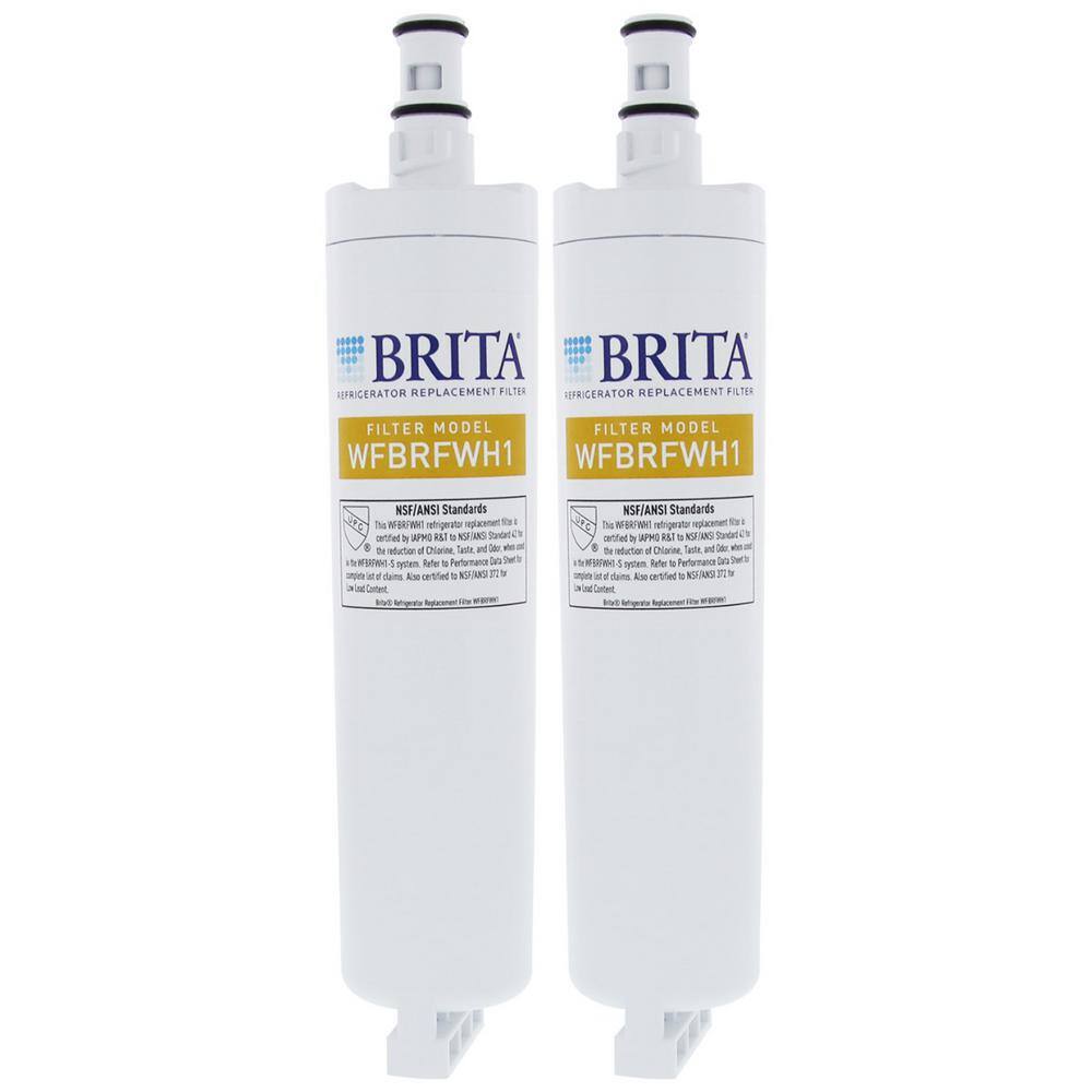 Brita 4396508 Comparable Refrigerator Water Filter (2-Pack) BRITA-WFBRFWH1X2