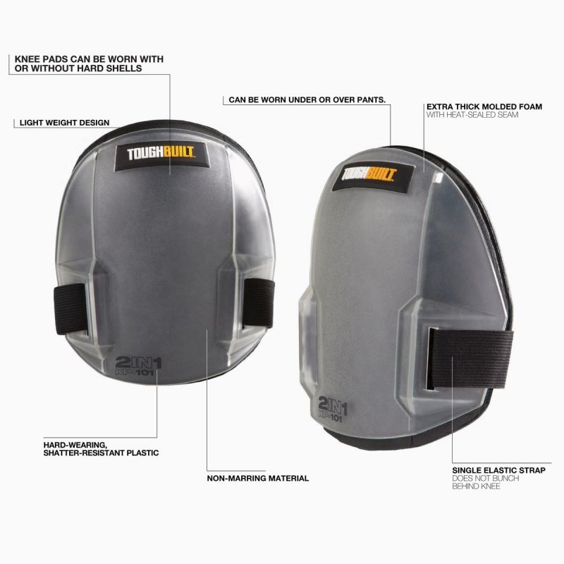 ToughBuilt 2-In-1 Kneepads