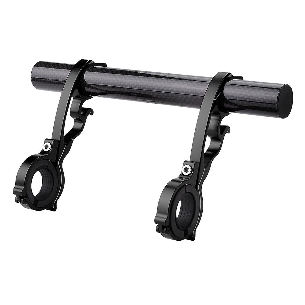 Bike Cycling Handlebar Extender Extension Holder Mount For Gps Lamp/units/headlights (black)