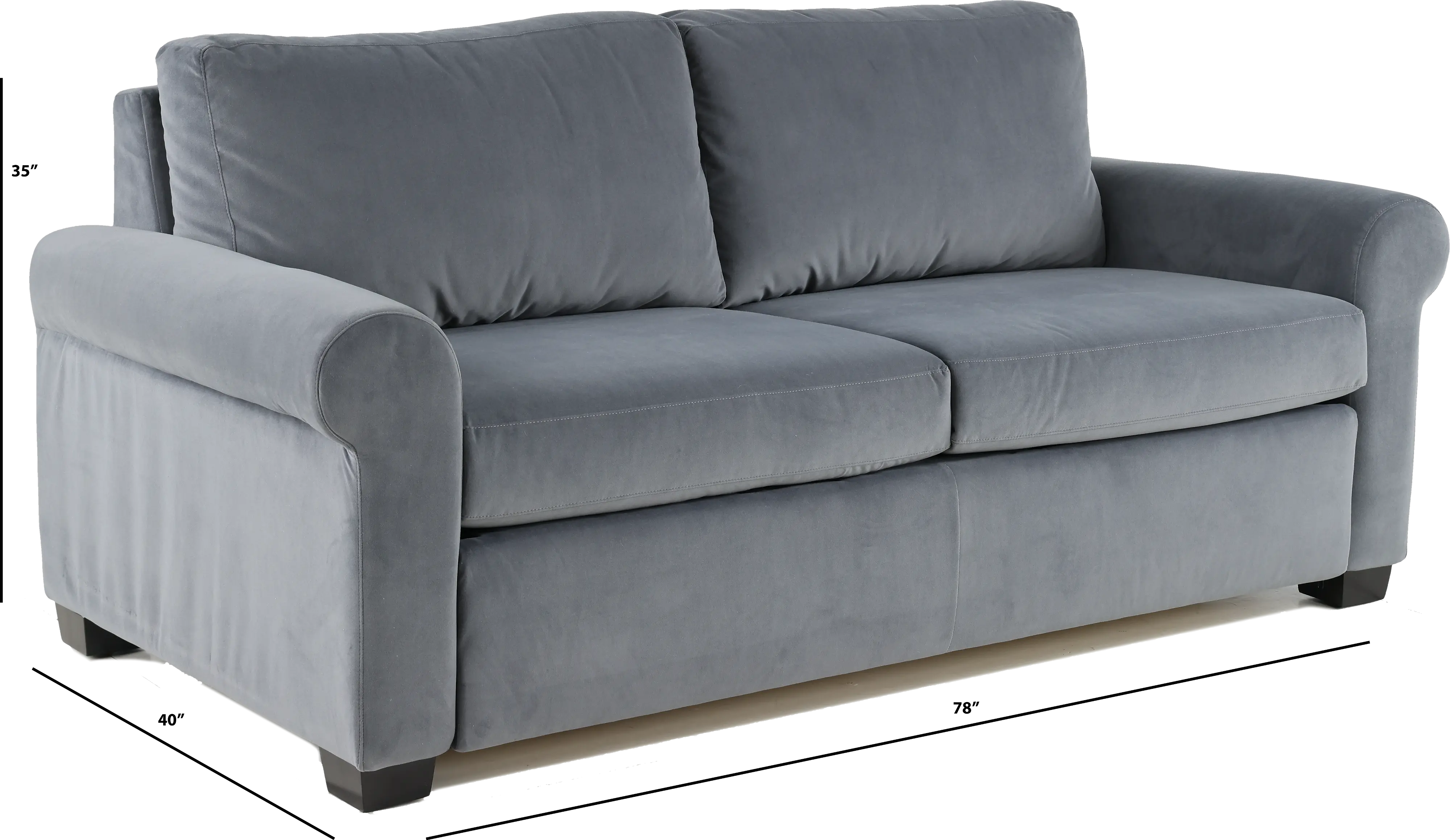 Cooper Toscana Steel Gray Queen Sofa Bed