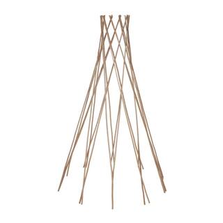 Master Garden Products 48 in. H Classic Willow Round Tepee Trellis WGT-48CT