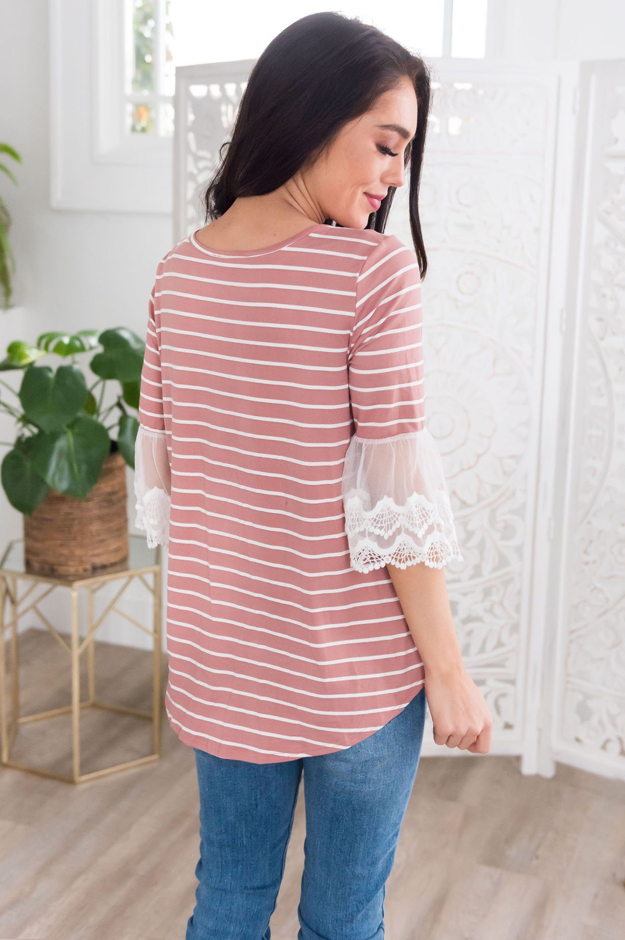 Lovely Day Modest Top