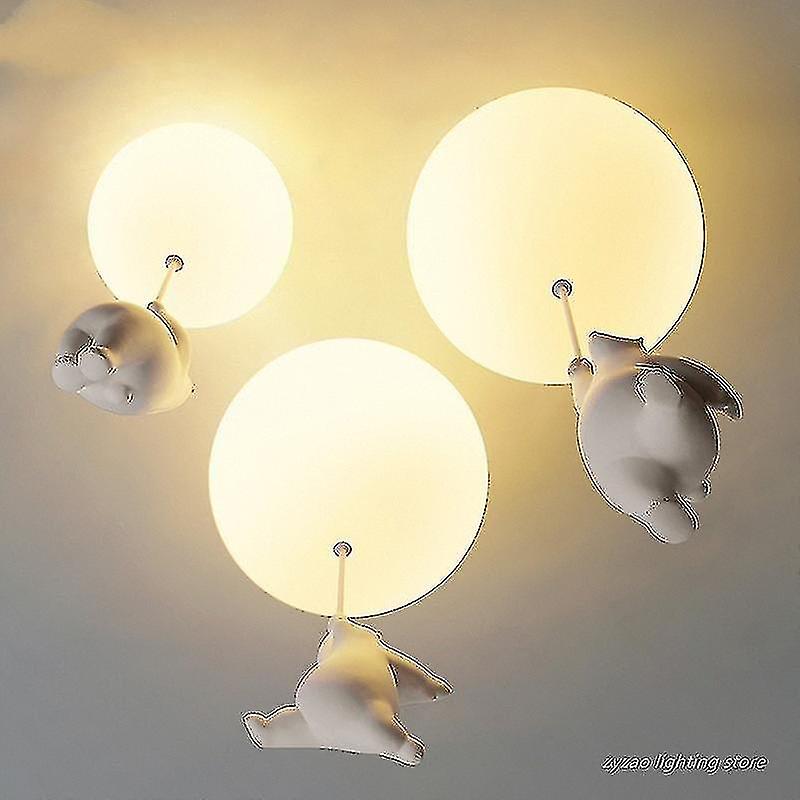 Nordic Design Hanging Led Ceiling Lamp， Cartoon Design， Interior Decoration Lamps， Very Suitable For Children's Rooms-8