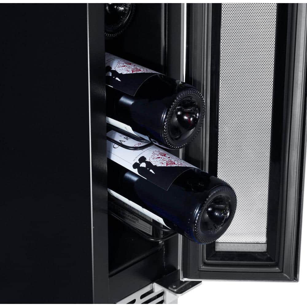 EdgeStar 7 Bottle 6 in Built In Single Zone Wine Cooler