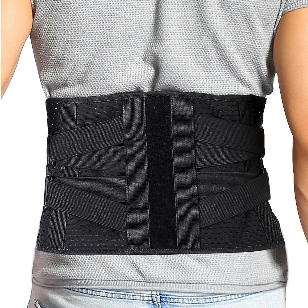 Yhg Double Pressure Nursing Belt Adjustable Lumbar Support Black Xl Code Suitable For Waist Cir