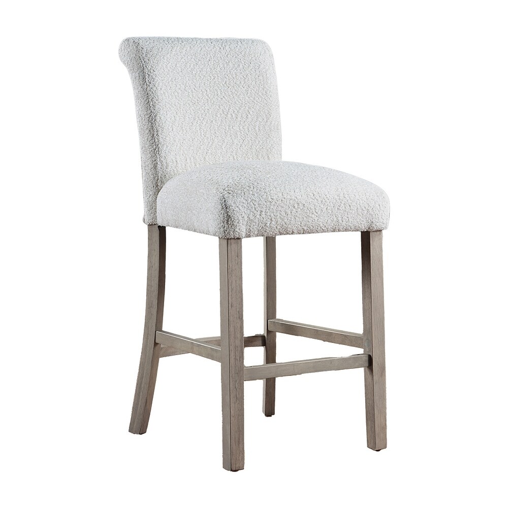 Lanoso Boucle Counter Chairs (Set of 2)