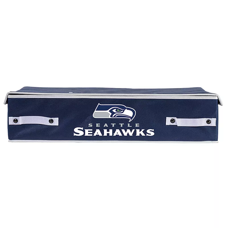 Franklin Sports Seattle Seahawks Large Under-the-Bed Storage Bin