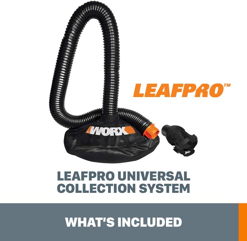 WORX WA4054.2 LeafPro Universal Leaf Collection System for All Major Blower/Vac Brands