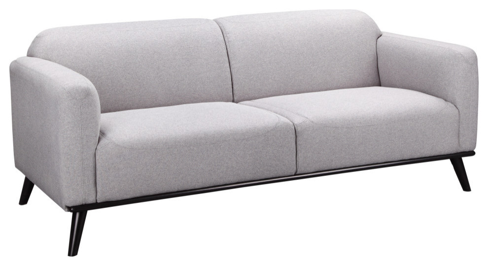 76 Inch Sofa Grey Grey Contemporary Moe  x27s Home   Contemporary   Sofas   by Sideboards and Things  Houzz